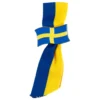 Broche med bånd svenske flag