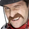 Brun Cowboy Moustache