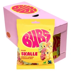 BUBS Fruity Lemon Mix Skalle Økonomipakke
