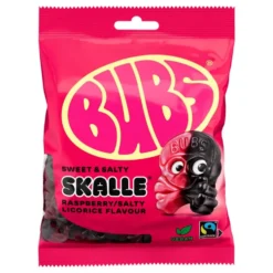 BUBS Hindbær Salty Lakrids Skalle Økonomipakke