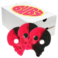 BUBS Raspberry Salty Licorice Skalle Økonomipakke