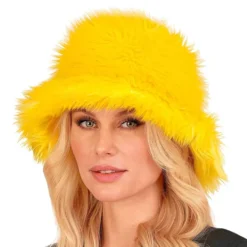 Bucket Hat Fluffy Gul
