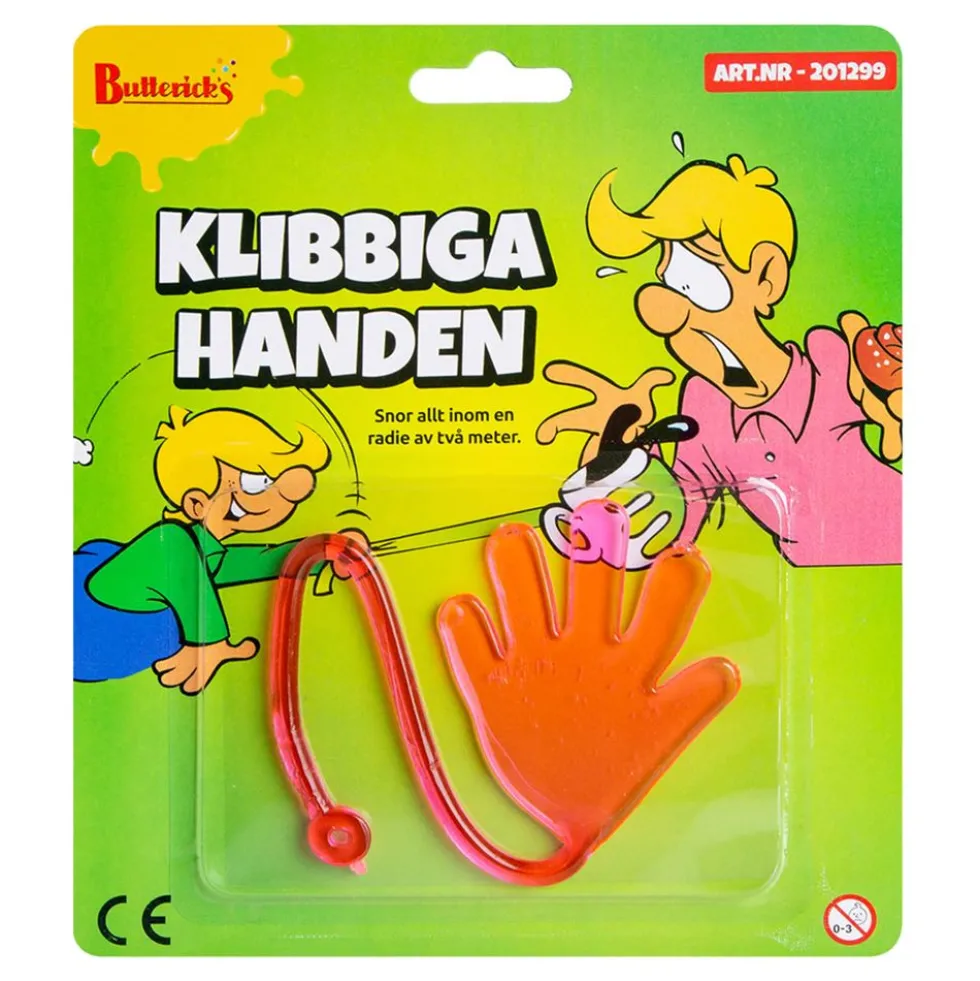 Butterick's Klæbrig Hånd - Spøg og Skæmt-artikel