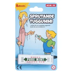 Butterick's Sprøjtende Tyggegummi Skæmtartikel
