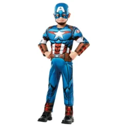 Captain America Børnekostume Deluxe