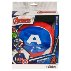 Captain America Udklædningskit til Børn Gaveæske