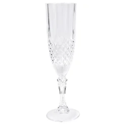Champagneglas i hård plast
