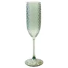 Champagneglas i Plast Grøn