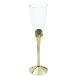 Champagneglas med Guldfod