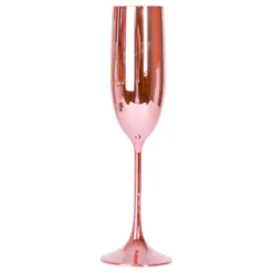 Champagneglas Metallic Lyserød