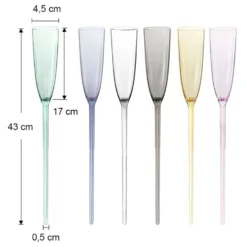 Champagneglas uden Fod