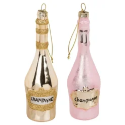Champagne Juletræspynt