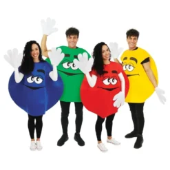 Chokoladelinse Blå Kostume