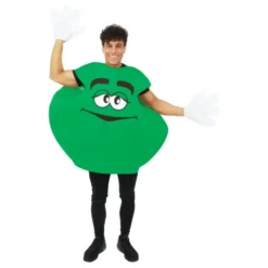 Chokoladelinse Grøn Kostume