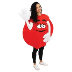 Chokoladelinse Rød Kostume