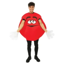 Chokoladelinse Rød Kostume