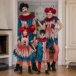 Clown Vintage Børnekostume