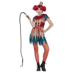 Clown Vintage Kjole Kostume