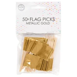 Cocktailflag Guld Metallic