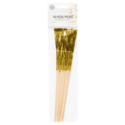 Cocktailpinde Guld Metallic