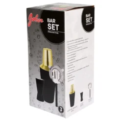 Cocktailsæt Guld/Sort