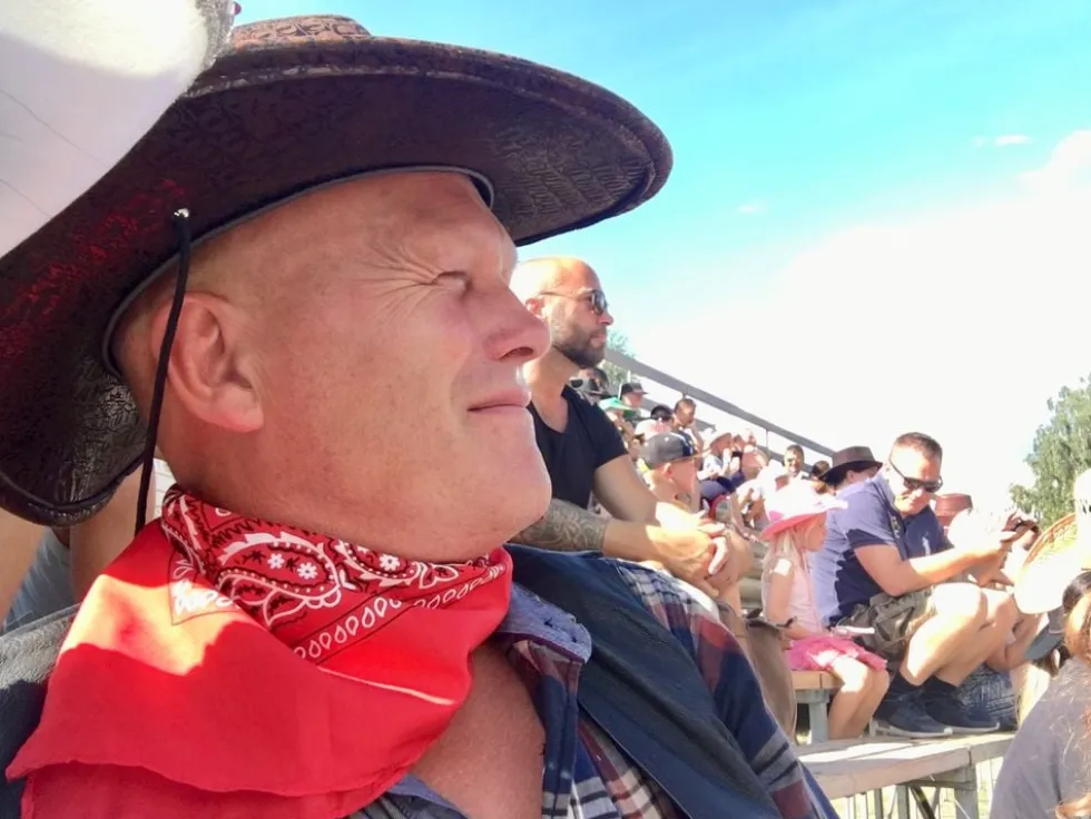 Cowboyhat Brun