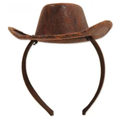 Cowboyhat Brun Mini
