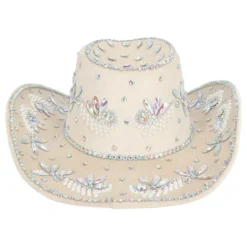 Cowboyhat Crystal Beige