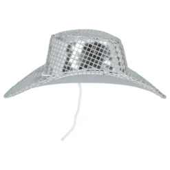 Cowboyhat Disco Sølv