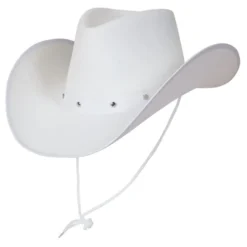 Cowboyhat Hvid