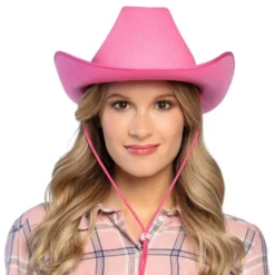 Cowboyhat Rodeo Lyserød