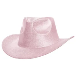 Cowboyhat Skinnende Lyserød