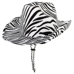 Cowboyhat Zebramønstret