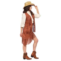 Cowgirl Brun Kostume