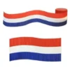 Creperulle Rød/Hvid/Blå