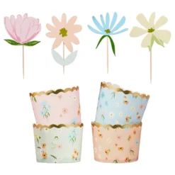 Cupcake Kit Floral Pastel