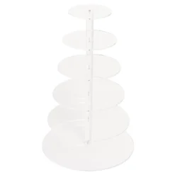 Cupcakestativ i Akrylplast Seks Niveauer