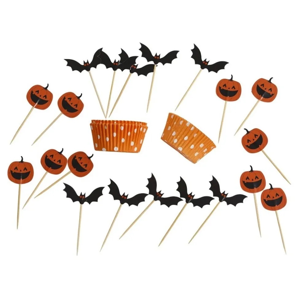 Cupcakesæt Halloween