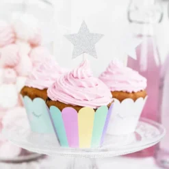 Cupcake Wrappers Enhjørning