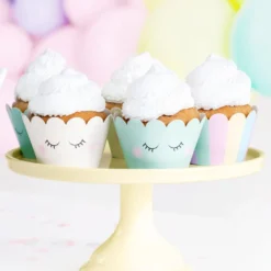 Cupcake Wrappers Enhjørning
