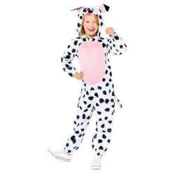 Dalmatiner Onesie Børnekostume