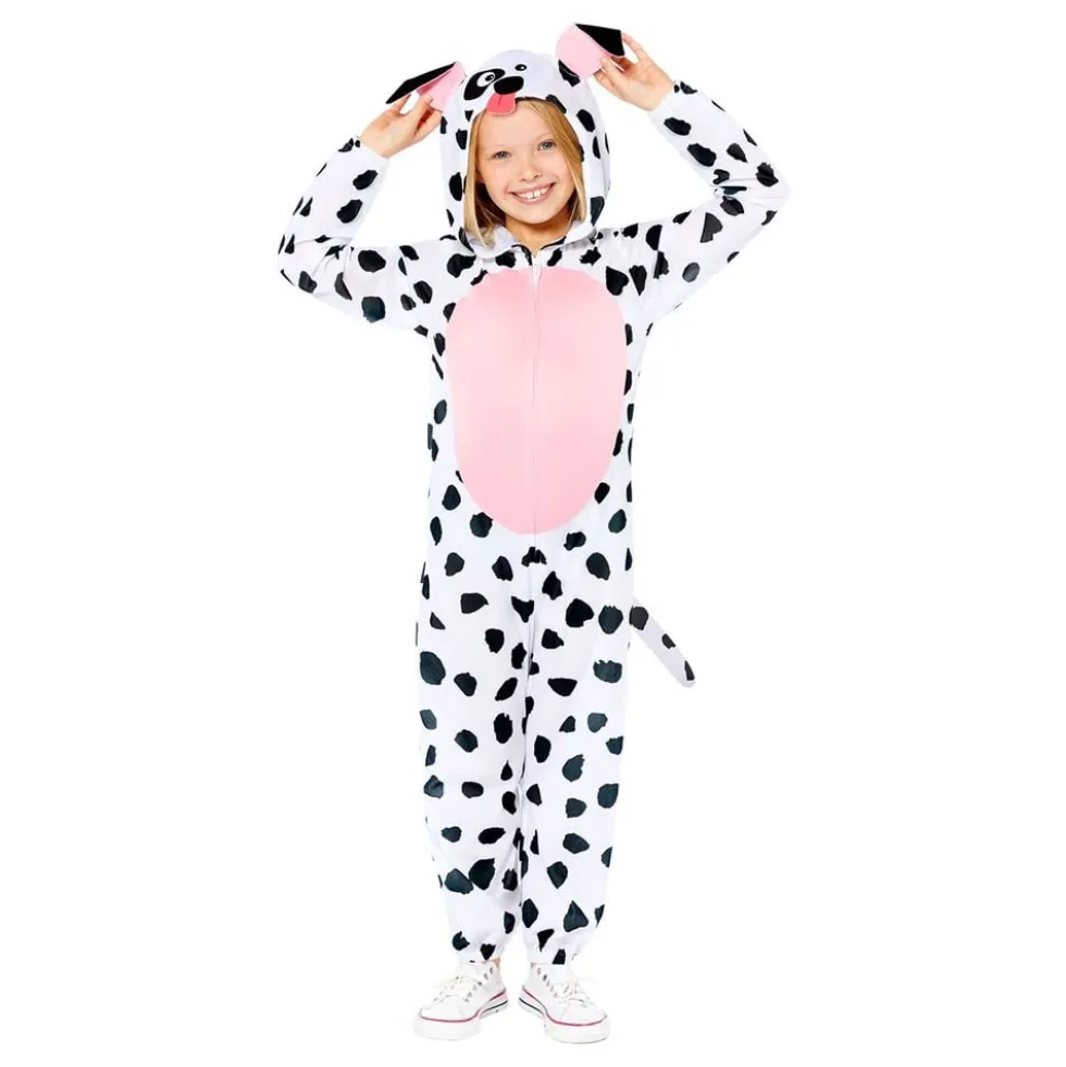 Dalmatiner Onesie Børnekostume