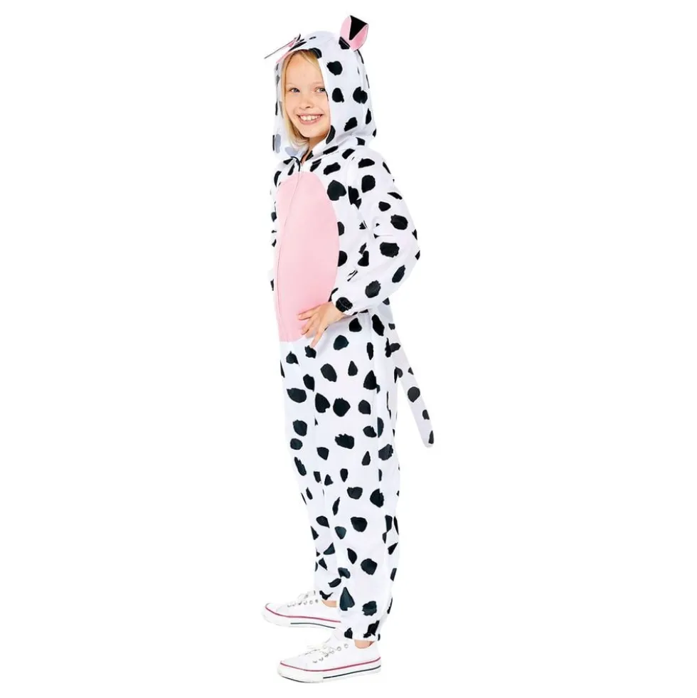 Dalmatiner Onesie Børnekostume