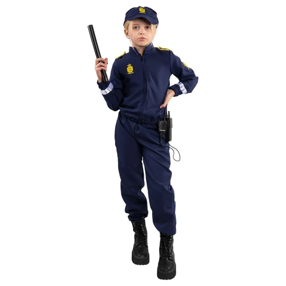 Dansk Politi Børnekostume