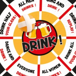 Dartskive Drink Kostume