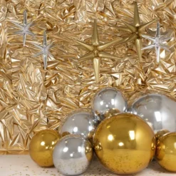 Dekorationsfolie Satin Guld