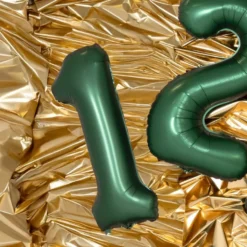 Dekorationsfolie Satin Guld