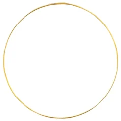 Dekorationsring Bryllup Metal Guld