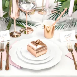 Dekorationsæske Roséguld