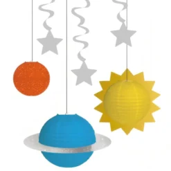 Dekorationssæt Space Party
